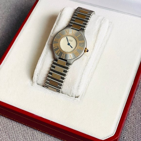 Authentic Cartier Watch With Box 